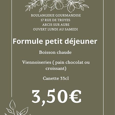 Chambre D'Hotes Anzi Arcis-sur-Aube エクステリア 写真